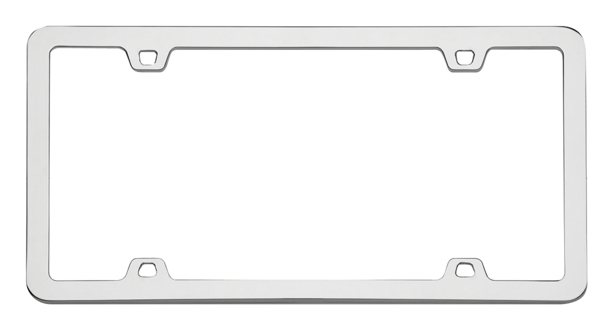 Neo, Chrome - License Plate Frame | Cruiser Accessories