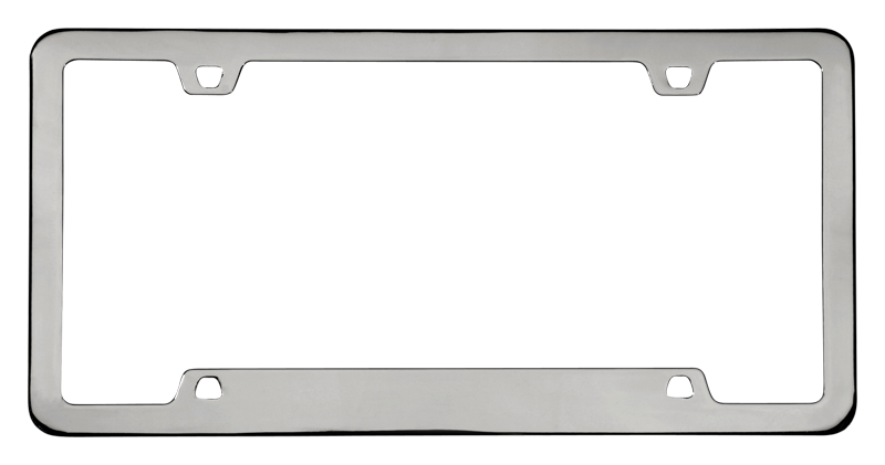 Neo Sport, Black Chrome - License Plate Frame | Cruiser Accessories