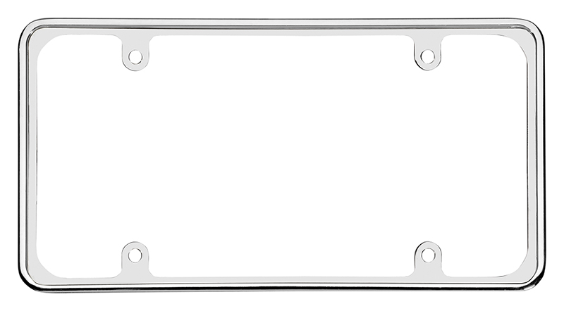 Perimeter, Chrome - License Plate Frame | Cruiser Accessories